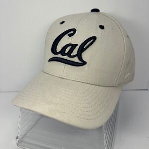Cal Golden Bears Baseball Cap Hat NCAA Embroidered Size 7 1/4 Beige Zephyr Uni